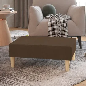 Fußhocker aus braunem Stoff, 78 x 56 x 32 cm von vidaXL, Osmanen - Ref: Foro24-337678, Preis: 56,47 €, Rabatt: %