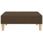 Fußhocker aus braunem Stoff, 78 x 56 x 32 cm von vidaXL, Osmanen - Ref: Foro24-337678, Preis: 56,47 €, Rabatt: %