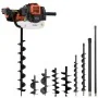 Auger set with steel soil drilling auger by vidaXL, Helical augers - Ref: Foro24-279578, Price: 419,39 €, Discount: %