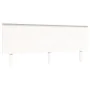 White solid wood bed frame with headboard 200x200 cm by vidaXL, Beds and slatted bases - Ref: Foro24-3193422, Price: 169,67 €...