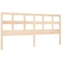 Bettgestell mit Massivholzkopfteil 200x200 cm von vidaXL, Betten und Lattenroste - Ref: Foro24-3194851, Preis: 143,88 €, Raba...