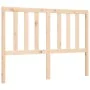 Estructura de cama con cabecero madera maciza 140x200 cm de vidaXL, Camas y somieres - Ref: Foro24-3193856, Precio: 117,83 €,...