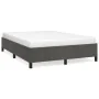 Dunkelgrauer Samtbettrahmen 140x200 cm von vidaXL, Betten und Lattenroste - Ref: Foro24-347325, Preis: 109,63 €, Rabatt: %