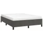 Dunkelgrauer Samtbettrahmen 140x200 cm von vidaXL, Betten und Lattenroste - Ref: Foro24-347325, Preis: 109,63 €, Rabatt: %
