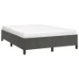 Estructura de cama de terciopelo gris oscuro 140x200 cm de vidaXL, Camas y somieres - Ref: Foro24-347325, Precio: 108,13 €, D...