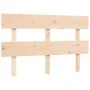 Seniorenbett mit Massivholz-Kopfteil 140x190cm von vidaXL, Betten und Lattenroste - Ref: Foro24-3195331, Preis: 148,93 €, Rab...