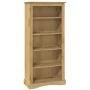 Corona Range 5-tier shelving made of Mexican pine 81x29x150 cm by vidaXL, Bookcases and shelves - Ref: Foro24-243744, Price: ...