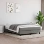Dark gray fabric bed frame 140x190 cm by vidaXL, Beds and slatted bases - Ref: Foro24-3120509, Price: 99,64 €, Discount: %