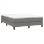 Dark gray fabric bed frame 140x190 cm by vidaXL, Beds and slatted bases - Ref: Foro24-3120509, Price: 99,64 €, Discount: %