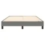 Dark gray fabric bed frame 140x190 cm by vidaXL, Beds and slatted bases - Ref: Foro24-3120509, Price: 99,64 €, Discount: %
