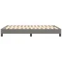 Dark gray fabric bed frame 140x190 cm by vidaXL, Beds and slatted bases - Ref: Foro24-3120509, Price: 99,64 €, Discount: %