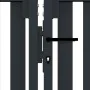 Doppeltes Zauntor aus anthrazitgrauem Stahl, 306 x 175 cm von vidaXL, Gartentore - Ref: Foro24-146352, Preis: 441,88 €, Rabat...