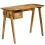 Solid mango wood desk 110x50x76 cm by vidaXL, Desks - Ref: Foro24-246229, Price: 238,89 €, Discount: %