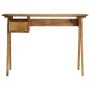 Solid mango wood desk 110x50x76 cm by vidaXL, Desks - Ref: Foro24-246229, Price: 238,89 €, Discount: %