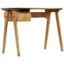 Solid mango wood desk 110x50x76 cm by vidaXL, Desks - Ref: Foro24-246229, Price: 238,89 €, Discount: %
