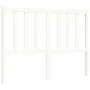 Estructura de cama con cabecero madera maciza blanco 140x200 cm de vidaXL, Camas y somieres - Ref: Foro24-3193857, Precio: 12...