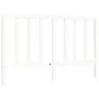 Estructura de cama con cabecero madera maciza blanco 160x200 cm de vidaXL, Camas y somieres - Ref: Foro24-3193802, Precio: 14...