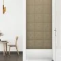 Wandpaneele 12 Stück Cappuccino-Kunstleder 30x30 cm 1,08 m² von vidaXL, Wandverkleidung - Ref: Foro24-343978, Preis: 32,15 €,...