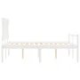 Cama para personas mayores con cabecero madera maciza 140x190cm de vidaXL, Camas y somieres - Ref: Foro24-3195397, Precio: 17...