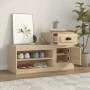 Sonoma oak plywood shoe rack furniture 100x42x60 cm by vidaXL, Shoe racks and shoe organizers - Ref: Foro24-816419, Price: 76...