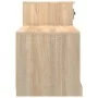 Schuhregal aus Sonoma-Eichensperrholz, 100 x 42 x 60 cm von vidaXL, Schuhregale und Schuhorganisatoren - Ref: Foro24-816419, ...