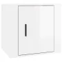 Nightstands 2 units glossy white 50x39x47 cm by vidaXL, Lockers and storage cabinets - Ref: Foro24-816693, Price: 46,49 €, Di...