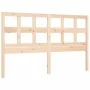 Bettgestell mit Massivholzkopfteil 160x200 cm von vidaXL, Betten und Lattenroste - Ref: Foro24-3194841, Preis: 138,07 €, Raba...