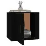 Mesita de noche color negro 50x39x47 cm de vidaXL, Taquillas y armarios de almacenamiento - Ref: Foro24-816690, Precio: 35,67...