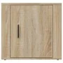 Nachttische 2 Einheiten Sonoma Eiche Farbe 50x39x47 cm von vidaXL, Schließfächer und Lagerschränke - Ref: Foro24-816695, Prei...