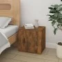 Nightstands 2 units smoked oak color 50x39x47 cm by vidaXL, Lockers and storage cabinets - Ref: Foro24-816699, Price: 66,44 €...