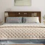 Oak brown headboard cabinet 200x19x103.5 cm by vidaXL, Headboards and footboards - Ref: Foro24-817260, Price: 89,01 €, Discou...