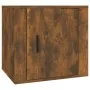 Nightstands 2 units smoked oak color 50x39x47 cm by vidaXL, Lockers and storage cabinets - Ref: Foro24-816699, Price: 66,44 €...