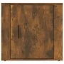 Nightstands 2 units smoked oak color 50x39x47 cm by vidaXL, Lockers and storage cabinets - Ref: Foro24-816699, Price: 66,44 €...