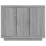 Sonoma graues Sperrholz-Sideboard 92x35x75 cm von vidaXL, Sideboards - Ref: Foro24-817241, Preis: 89,83 €, Rabatt: %