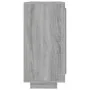 Aparador de madera contrachapada gris Sonoma 92x35x75 cm de vidaXL, Aparadores - Ref: Foro24-817241, Precio: 89,83 €, Descuen...