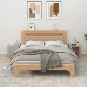 Nightstands 2 units concrete gray color 50x39x47 cm by vidaXL, Lockers and storage cabinets - Ref: Foro24-816697, Price: 61,4...