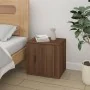 Nightstands 2 units brown oak color 50x39x47 cm by vidaXL, Lockers and storage cabinets - Ref: Foro24-816703, Price: 50,60 €,...