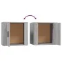 Sonoma grauer Nachttisch 50x39x47 cm von vidaXL, Schließfächer und Lagerschränke - Ref: Foro24-816700, Preis: 38,56 €, Rabatt: %