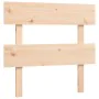 Cama para personas mayores con cabecero madera maciza 90x200 cm de vidaXL, Camas y somieres - Ref: Foro24-3195336, Precio: 12...