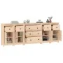 Sideboard aus massivem Kiefernholz, 230 x 35 x 80 cm von vidaXL, Sideboards - Ref: Foro24-3114094, Preis: 332,69 €, Rabatt: %