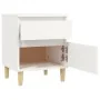 Nightstands 2 units white color 40x35x50 cm by vidaXL, Lockers and storage cabinets - Ref: Foro24-821827, Price: 87,05 €, Dis...
