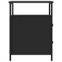 Nachttisch aus schwarzem Ingenieurholz 44x45x60 cm von vidaXL, Nachttische - Ref: Foro24-826003, Preis: 71,47 €, Rabatt: %