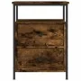 Nachttisch aus geräuchertem Eichenholzwerkstoff, 44 x 45 x 60 cm von vidaXL, Nachttische - Ref: Foro24-826007, Preis: 53,34 €...