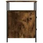 Nachttisch aus geräuchertem Eichenholzwerkstoff, 44 x 45 x 60 cm von vidaXL, Nachttische - Ref: Foro24-826007, Preis: 53,34 €...