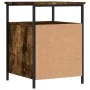 Nachttisch aus geräuchertem Eichenholzwerkstoff, 44 x 45 x 60 cm von vidaXL, Nachttische - Ref: Foro24-826007, Preis: 53,34 €...