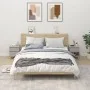 Bedside tables 2 units concrete gray 40x35x50 cm by vidaXL, Lockers and storage cabinets - Ref: Foro24-821835, Price: 84,37 €...