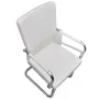 Sillas voladizas de comedor 4 unidades cuero sintético blanco de vidaXL, Sillas de comedor - Ref: Foro24-270163, Precio: 319,...