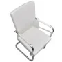 Cantilever dining chairs 6 units white synthetic leather by vidaXL, dining chairs - Ref: Foro24-270165, Price: 504,07 €, Disc...