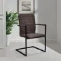 Cantilever dining chairs 6 units brown artificial leather by vidaXL, dining chairs - Ref: Foro24-272414, Price: 533,48 €, Dis...