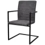 Cantilever dining chairs 4 units gray synthetic leather by vidaXL, dining chairs - Ref: Foro24-272417, Price: 357,33 €, Disco...